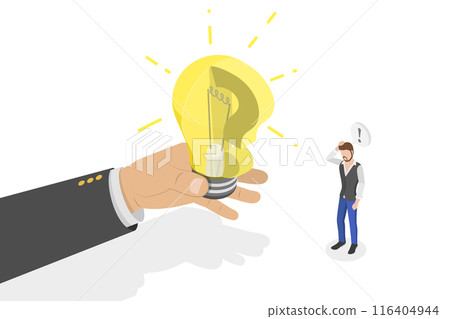 3D Isometric Flat Illustration of Business Problem, Uncertainty, Confusion and Decision Making 3D Isometric Flat Illustration of Business Problem, Uncertainty, Confusion and Decision Making 116404944