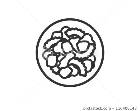 苦瓜 champuru 圖示插圖（畫線） 116406148