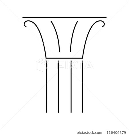 simple pillar logo simple pillar logo 116406879