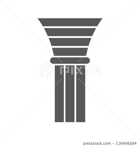 simple pillar logo simple pillar logo 116406884