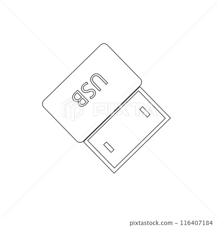 usb icon vector illustration design usb icon vector illustration design 116407184