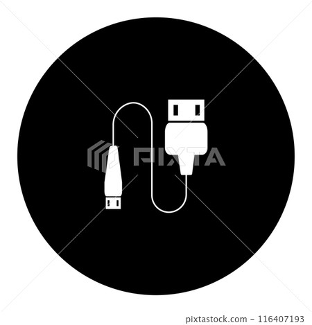 usb icon vector illustration design usb icon vector illustration design 116407193