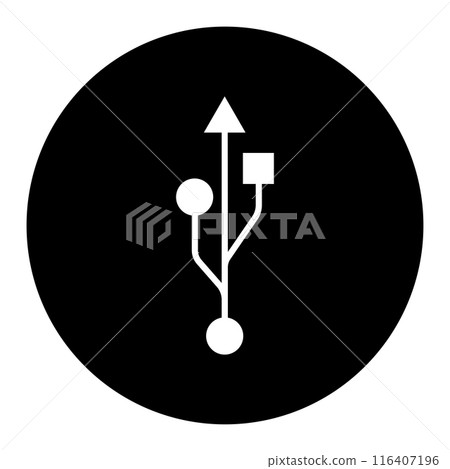 usb icon vector illustration design 116407196