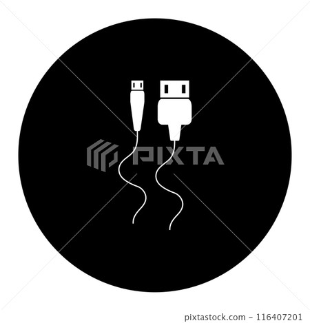 usb icon vector illustration design usb icon vector illustration design 116407201