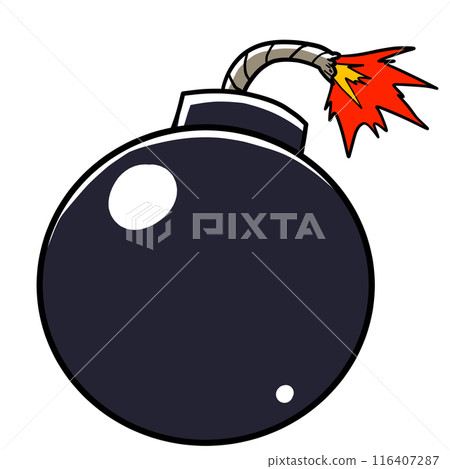 簡單的炸彈圖 116407287