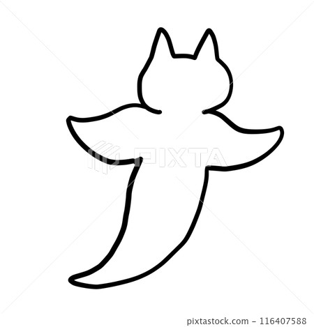 A simple line drawing of a clionella 116407588
