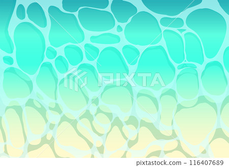 Background illustration of the fluctuation of the tropical sea surface Background illustration of the fluctuation of the tropical sea surface 116407689