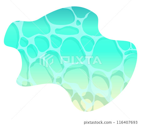 Fluctuation background illustration material Fluctuation background illustration material 116407693