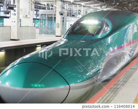 隼號（第一輛車）在仙台站停靠 116408014