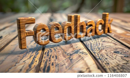 Wooden Walnut Customer review concept art poster. 116408807