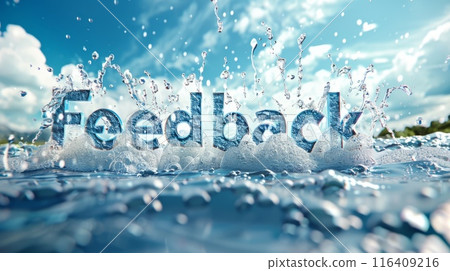 Ocean Water Customer review concept art poster. 116409216