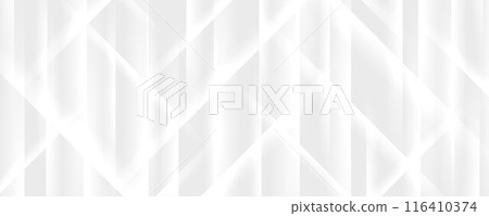 Grey glowing line trail background. Abstract silver stripes wallpaper. Abstract gray tech backdrop. Vertical gris texture for poster, banner, flyer, brochure, presentation, leaflet, booklet. Vector 116410374