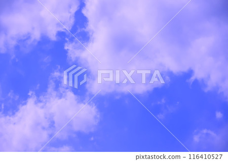 藍天白雲(背景素材) 藍天白雲(背景素材) 116410527
