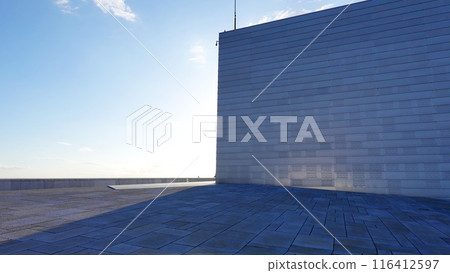 Opera house Oslo roof top in Oslo, Norway 116412597