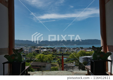 和歌浦天滿宮（從塔門眺望和歌浦）【和歌山縣和歌山市】 116412611