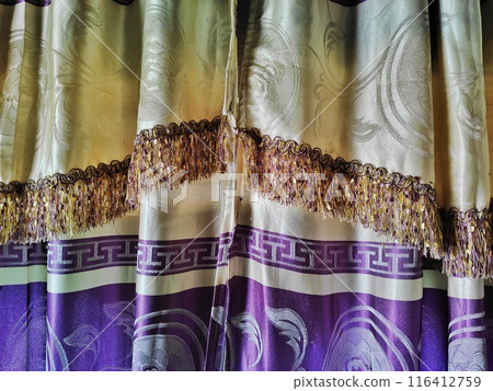 curtain at the home 116412759