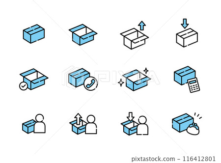 跳蚤市場郵購購物圖示集 116412801