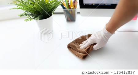 Perfectly clean workplace Perfectly clean workplace 116412837