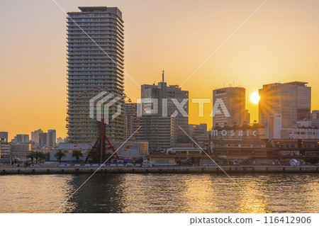 神戶Harborland的夜景 116412906