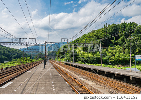 JR West Hokuriku Line Omi-Shiotsu Station 116413152