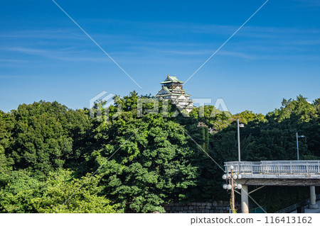 大阪城堡城堡塔 大阪城堡城堡塔 116413162