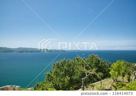 從高津山展望台眺望和歌浦灣【和歌山縣、歌山市】 從高津山展望台眺望和歌浦灣【和歌山縣、歌山市】 116414073