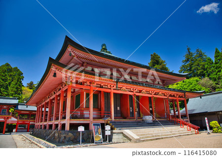 Enryakuji Temple on Mount Hiei in early summer 116415080