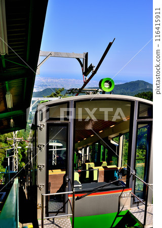 Scenery of Oyama Cable Car Station in Tanzawa-Oyama Quasi-National Park, Kanagawa Prefecture 116415911