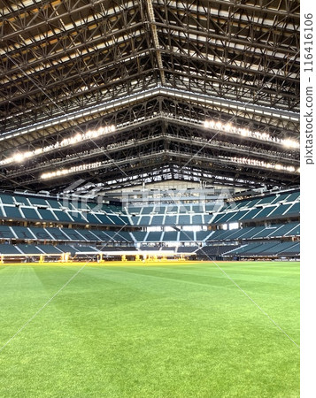 Well-maintained baseball field: Escon Field 116416106