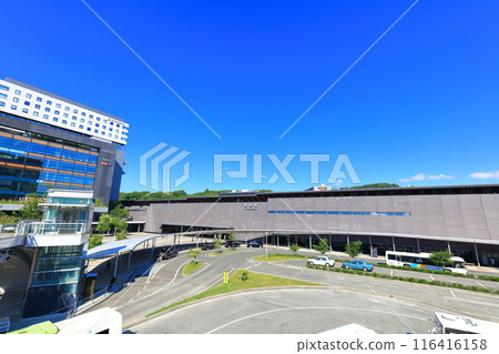 [熊本縣] 晴天的熊本站白川口（東口） 116416158