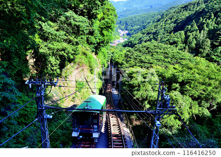 Scenery of Oyama Cable Car Oyamaji Station, Tanzawa-Oyama Quasi-National Park, Kanagawa Prefecture 116416250