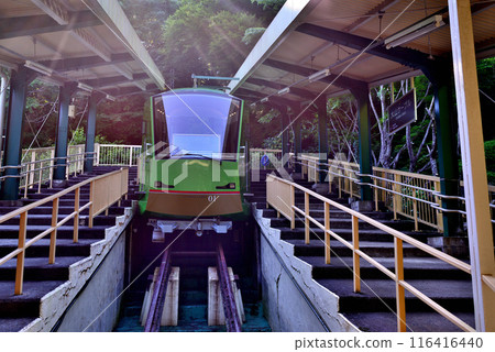 Scenery of Oyama Cable Car Station in Tanzawa-Oyama Quasi-National Park, Kanagawa Prefecture Scenery of Oyama Cable Car Station in Tanzawa-Oyama Quasi-National Park, Kanagawa Prefecture 116416440