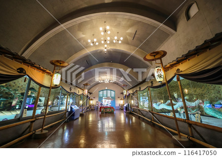 the Nagasaki Traditional Performing Arts Center, japan May 14 2024 116417050