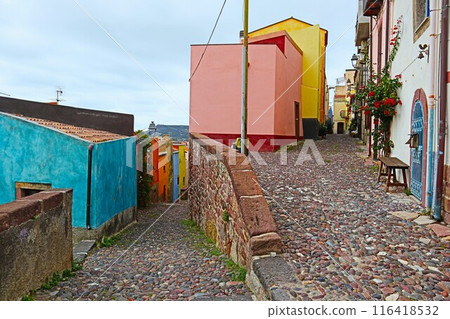 Old town of Bosa, Sardinia 116418532