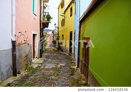 Old town of Bosa, Sardinia 116418536