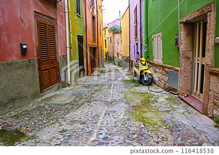 Old town of Bosa, Sardinia 116418538