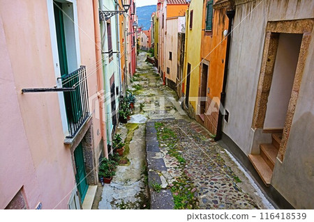 Old town of Bosa, Sardinia 116418539