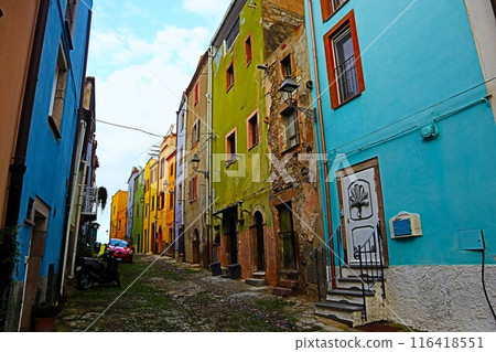 Old town of Bosa, Sardinia 116418551