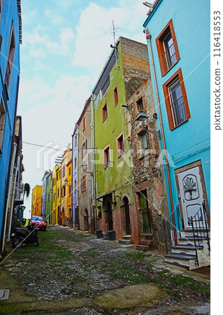 Old town of Bosa, Sardinia 116418553