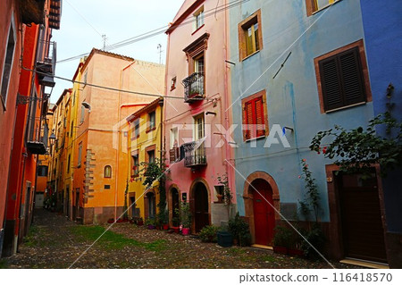 Old town of Bosa, Sardinia 116418570