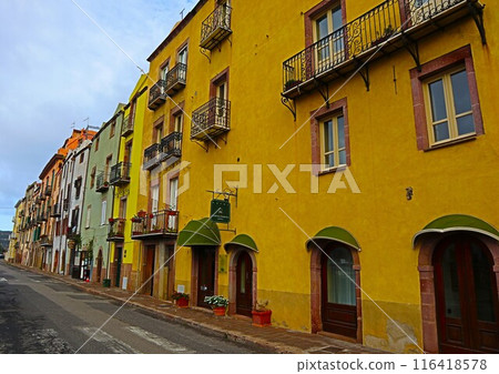 Old town of Bosa, Sardinia 116418578