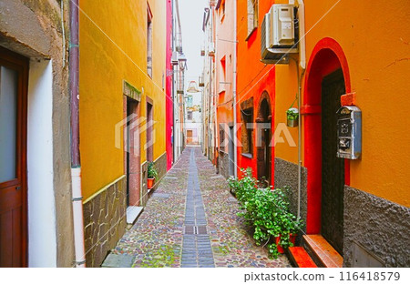 Old town of Bosa, Sardinia 116418579