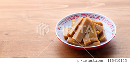 Domestically-produced seasoned bamboo shoots (Shinachiku) 116419123
