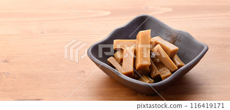 Domestically-produced seasoned bamboo shoots (Shinachiku) 116419171