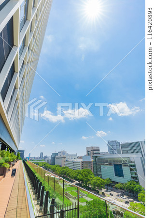 從中日大廈7樓屋頂廣場眺望（愛知縣名古屋市） 116420893