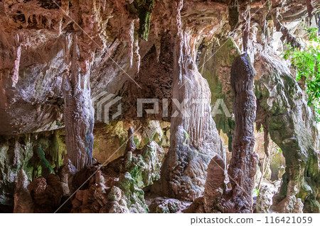 Ancient cave in Krabi, Thailand 116421059