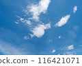 blue sky and white clouds 116421071
