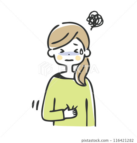 A stomachache 116421282