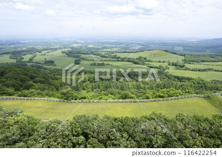 北海道十勝平原清水丸山展望台（空拍） 116422254