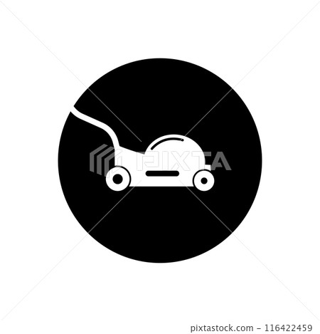 lawn mower icon lawn mower icon 116422459